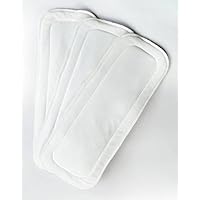 Bumberry Wet-Free Microfiber Inserts -3 Piece Pack (White)