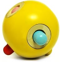 Shumee Wooden Rolling Peg Ball (6 months+) - Explore shapes & discover movement
