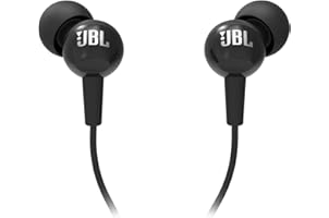 JBL C100SI In Ear Wired Earphones with Mic (Black)