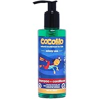 Cocomo Natural - Shampoo & Conditioner for Kids - No Parabens & Sulphates - Minty Sea 200ml (Age: 4 yrs and Above)