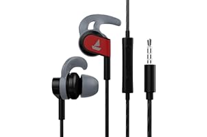 boAt Bassheads 242 in Ear Wired Earphones with Mic(Active Black)