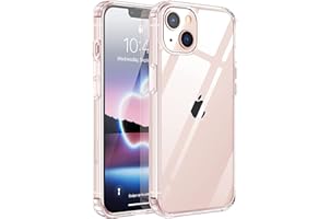 Amozo Back Cover Case for iPhone 13 (Polycarbonate|Transparent)