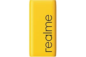 realme 20000 mAh Power Bank (Quick Charge 2.0, Power Delivery 2.0, 18 W) Yellow