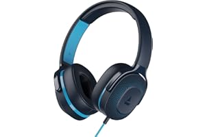 boAt BassHeads 950v2 Wired Headphones with 40mm Audio Drivers, Soft Ear-Cushion, Lightweight Build, 3.5mm Jack and in-Line Mi