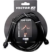 Vector X Skipping Rope (Black)
