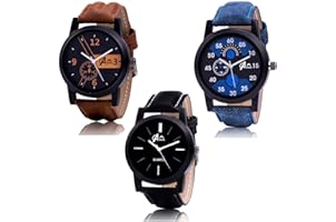 Acnos Analog Multi-Colour Dial Men's Watch - LR-COMBO-01-02-05