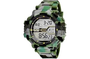 Acnos 3 Color Army Shockproof Waterproof Digital Sports Watch for Mens Kids Sports Watch for Boys - Military Army Watch for M