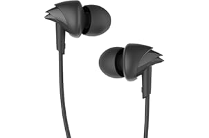 boAt Bassheads 100 in Ear Wired Earphones with Mic(Black)