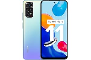 Redmi Note 11 (Starburst White, 4GB RAM, 64GB Storage) | 90Hz FHD+ AMOLED Display | Qualcomm® Snapdragon™ 680-6nm | Alexa Bui