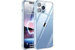 Amozo Back Cover Case for iPhone 13 Pro (Polycarbonate|Transparent)