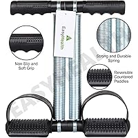 EasyHealth Double Spring Tummy Trimmer Pro Waist Trimmer Home Gym Home Exercise Equipment Abdomen Exercise Equipment Leg Exerciser for Men and Women