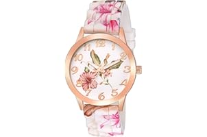 Emartos Analogue Women's & Girl's Watch (White Dial Multi Colored Strap)