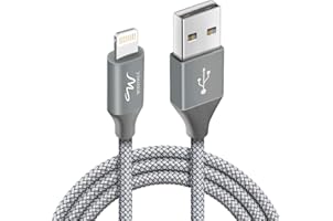 Wayona Nylon Braided WN3LG1 USB Lightning Syncing and Charging Cable sync and Charging Cable for iPhone and Ipad (3 FT Pack o