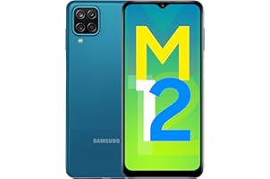 Samsung Galaxy M12 (Blue,4GB RAM, 64GB Storage) 6000 mAh with 8nm Processor | True 48 MP Quad Camera | 90Hz Refresh Rate