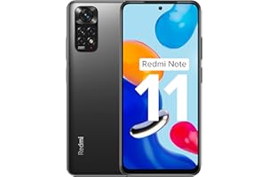 Redmi Note 11 (Space Black, 4GB RAM, 64GB Storage)|90Hz FHD+ AMOLED Display | Qualcomm® Snapdragon™ 680-6nm | Alexa Built-in