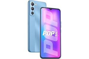 Tecno Pop 5 LTE(Ice Blue 2G+32GB)| 6.52" HD+Dot Notch | 5000mAh | 8MP Dual Camera | Front Flash| IPX2 Splash Resistant