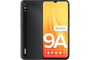 Redmi 9A Sport (Carbon Black, 2GB RAM, 32GB Storage) | 2GHz Octa-core Helio G25 Processor | 5000 mAh Battery