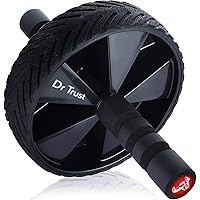 Dr Trust AB Wheel (USA) Abdominal Exercise Ab Blaster Fitness Roller Wheel Equipment with Knee Mat for Men & Women