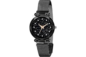 Talgo Analog Women's Watch (Black Dial, Black Colored Strap)