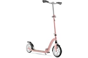 LaScoota Professional Scooter for Ages 6+, Teens & Adults I Lightweight & Big Sturdy Wheels for Kids, Teen and Adults. A Fold