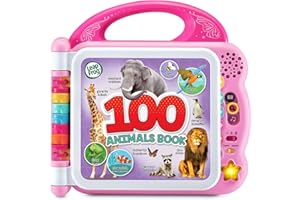 LeapFrog 100 Animals Book (Frustration Free Packaging), Pink