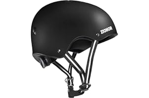 ZIONOR Skateboard Helmet for Kids/Youth/Adults - Comfortable Wearing for Skateboarding/Roller Skating/Inline Skating/Scooter