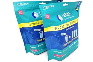 Liquid I.V. Hydration Multiplier, Electrolyte Powder, Easy Open Packets, Supplement Drink Mix (Passion Fruit, 60 Count)
