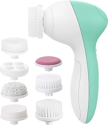 Face Scrubber | Facial Cleansing Brush Exfoliator Skin Care Beauty Products Powered Electric Wash Exfoliating Skincare Wom...