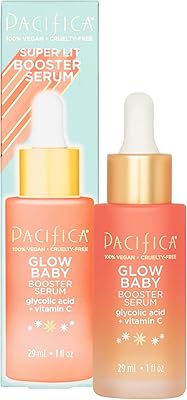 Pacifica Beauty, Glow Baby Booster Serum For Face, Vitamin C and Glycolic acid, Brightens and Supports, For All Skin Type...